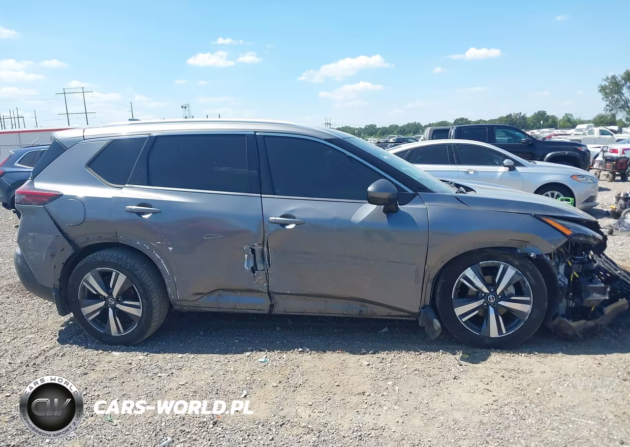2021 Nissan Rogue Sl Fwd VIN:5N1AT3CA1MC743011 - 14