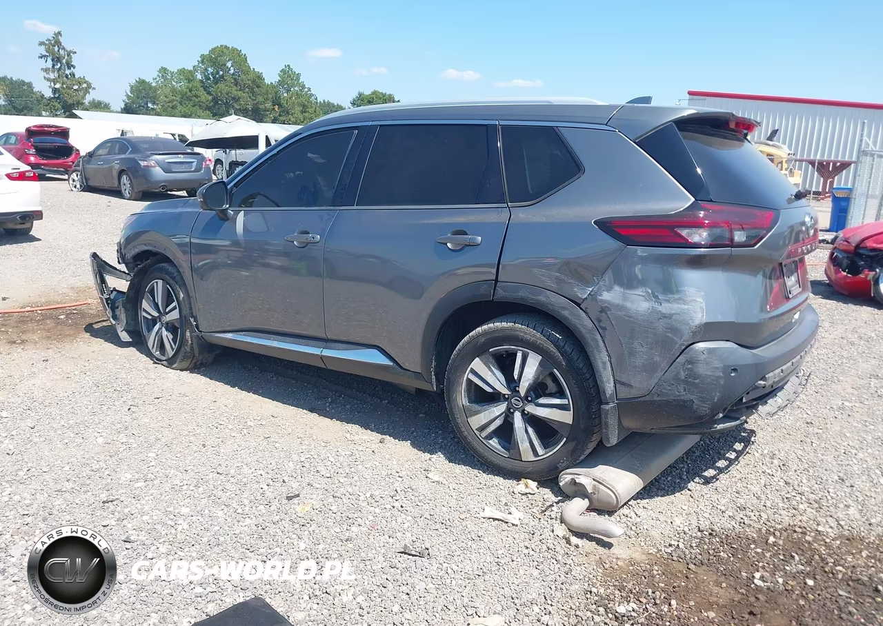 2021 Nissan Rogue Sl Fwd VIN:5N1AT3CA1MC743011 - 3