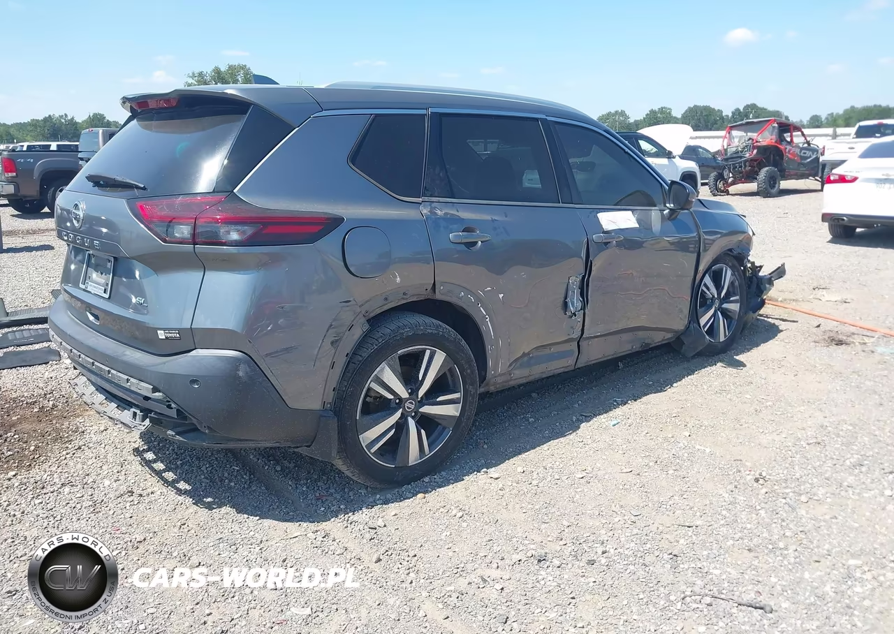 2021 Nissan Rogue Sl Fwd VIN:5N1AT3CA1MC743011 - 4
