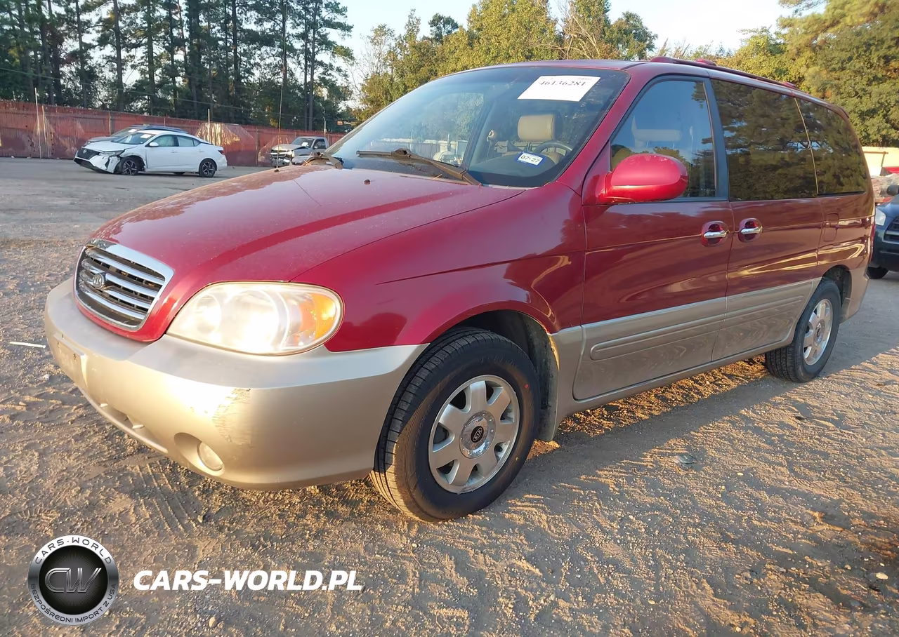 2002 Kia Sedona Ex-Lx VIN:KNDUP131826305365 - 2