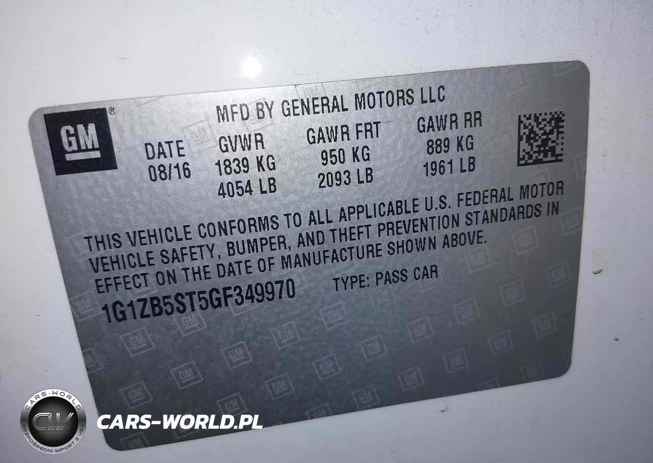2016 Chevrolet Malibu Ls VIN:1G1ZB5ST5GF349970 - 9