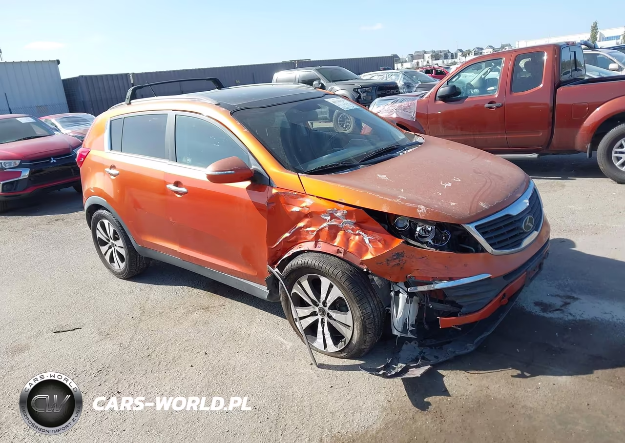 2013 Kia Sportage Ex VIN:KNDPC3A23D7442209 - 1