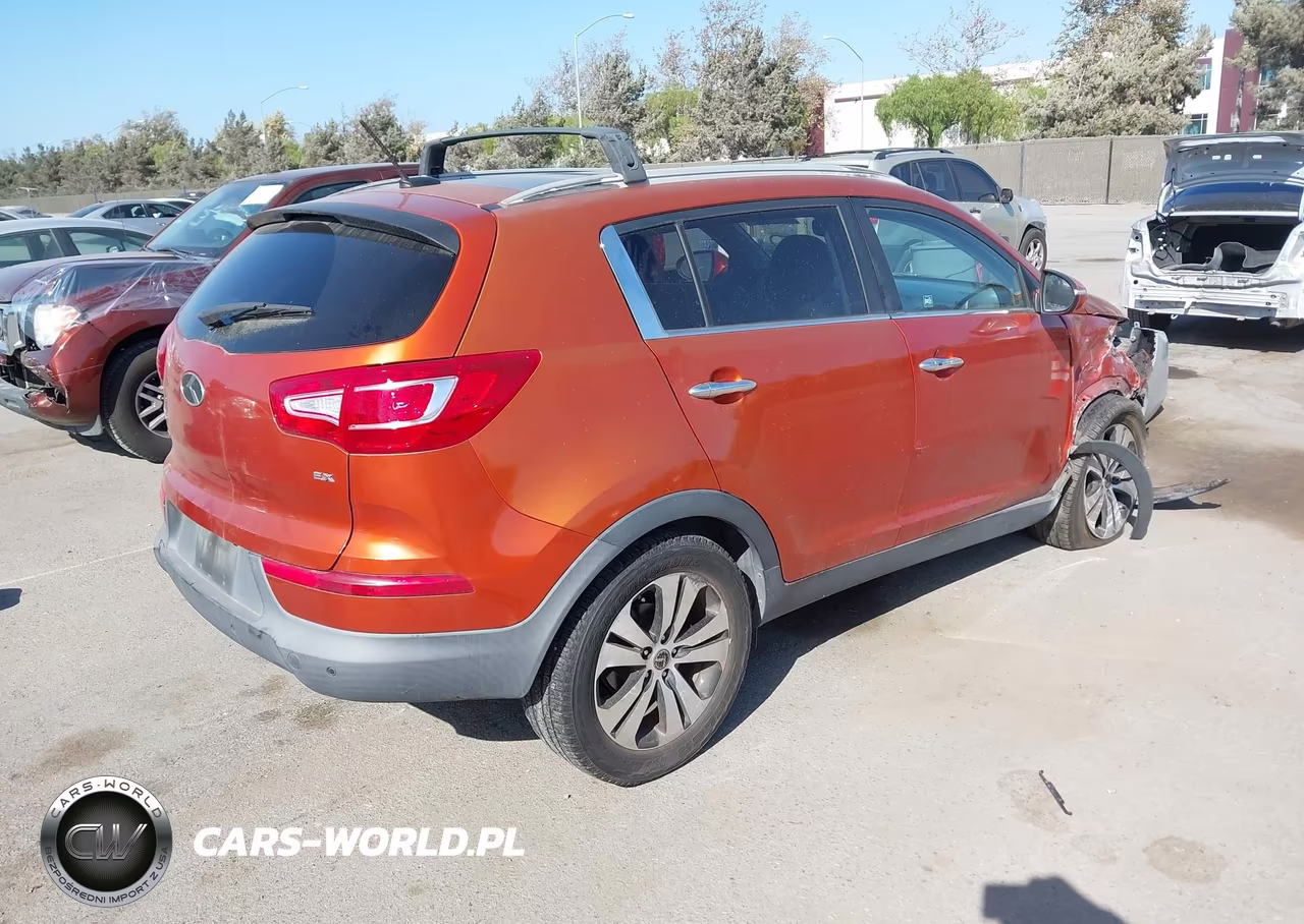 2013 Kia Sportage Ex VIN:KNDPC3A23D7442209 - 4