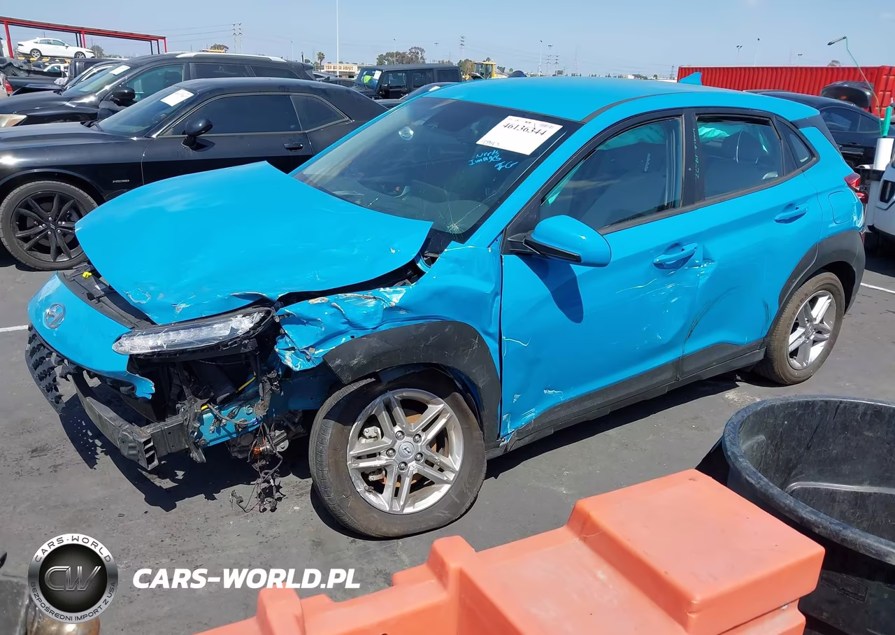 2022 Hyundai Kona Se VIN:KM8K22AB9NU877676 - 2