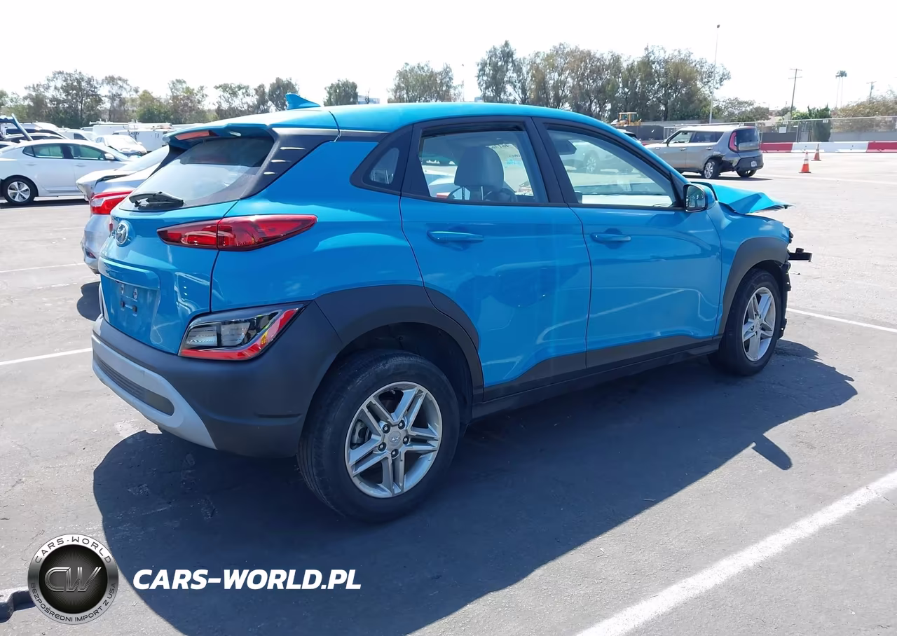 2022 Hyundai Kona Se VIN:KM8K22AB9NU877676 - 4