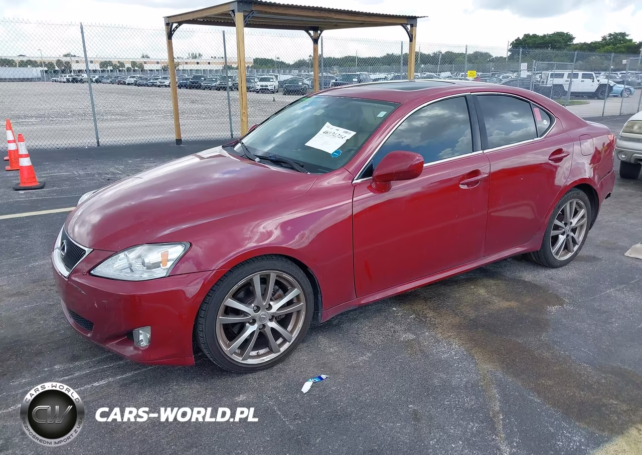 2008 Lexus Is 250 VIN:JTHBK262182060620 - 2