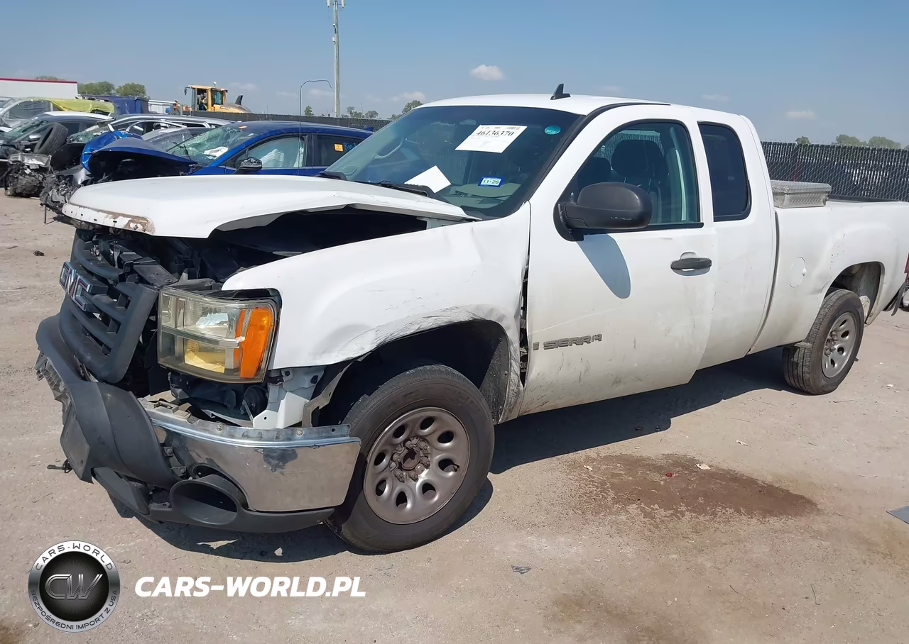 2008 GMC Sierra 1500 Work Truck VIN:1GTEC19C88Z311960 - 2