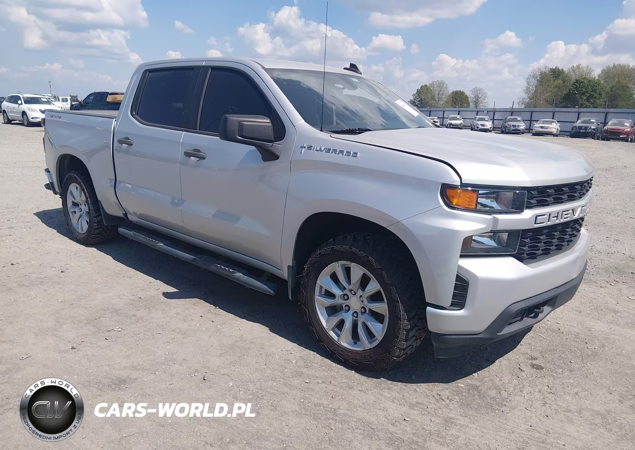 2021 Chevrolet Silverado 1500 4Wd Short Bed Custom VIN:1GCPYBEK2MZ126746 - 1