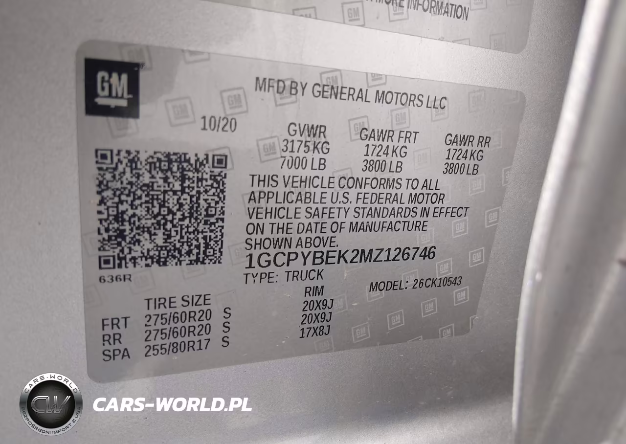 2021 Chevrolet Silverado 1500 4Wd Short Bed Custom VIN:1GCPYBEK2MZ126746 - 9