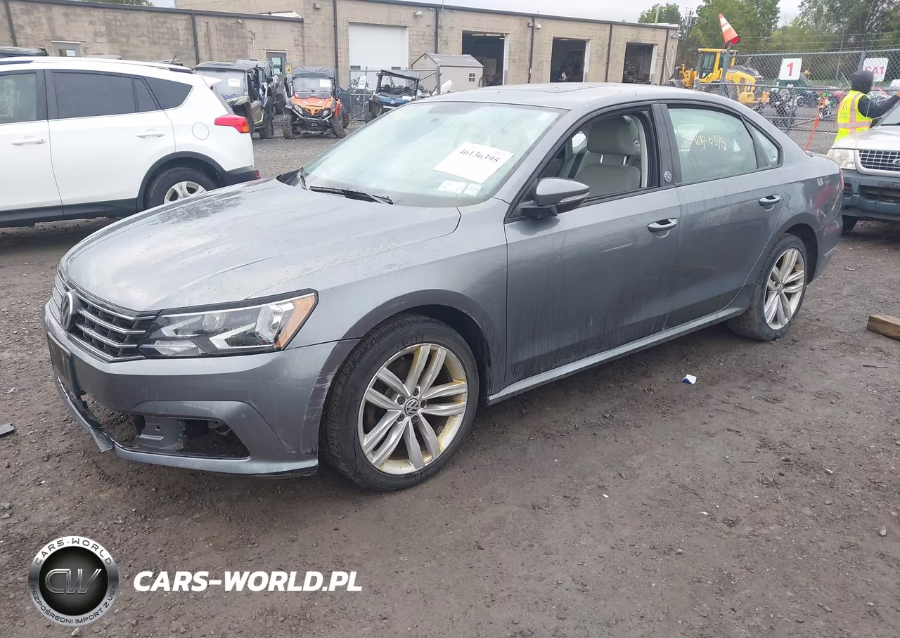 2019 Volkswagen Passat 2.0T Wolfsburg Edition VIN:1VWLA7A34KC003431 - 2