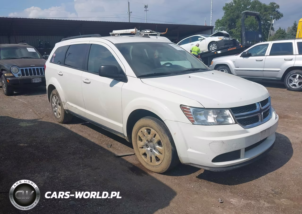 2017 Dodge Journey Se VIN:3C4PDCAB9HT602253 - 1