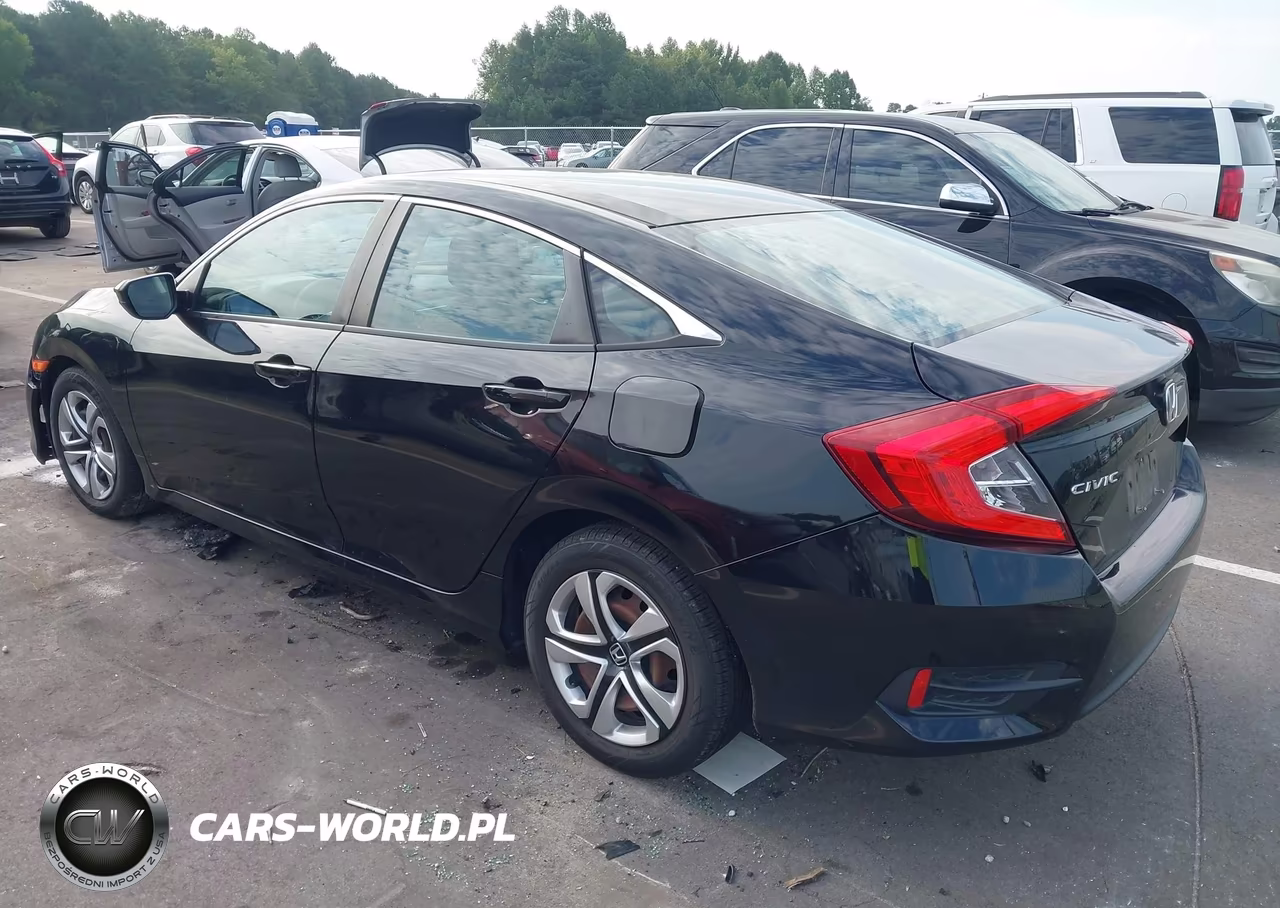 2016 Honda Civic Lx VIN:19XFC2F51GE025443 - 3