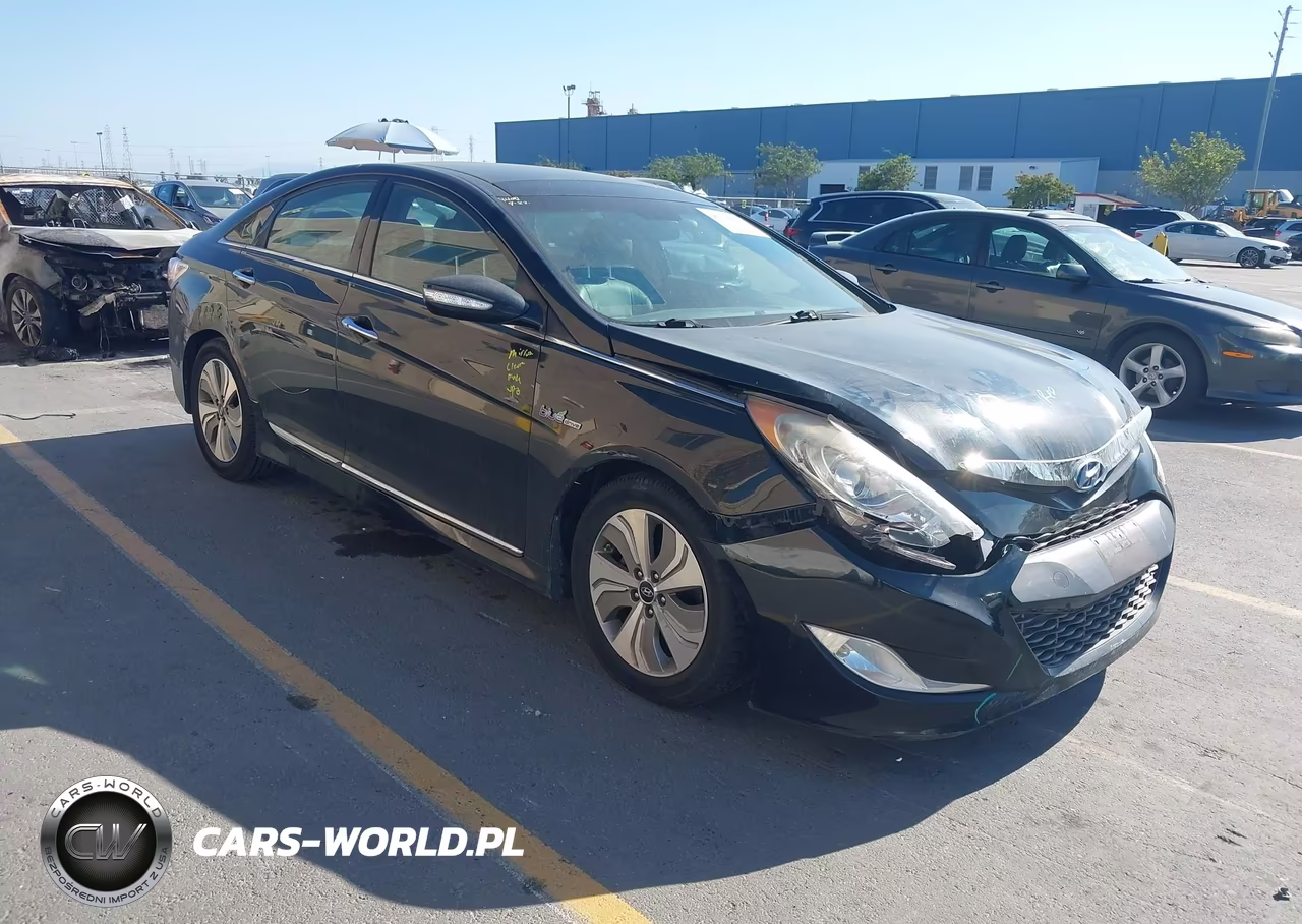2013 Hyundai Sonata Hybrid Limited VIN:KMHEC4A41DA075548 - 1