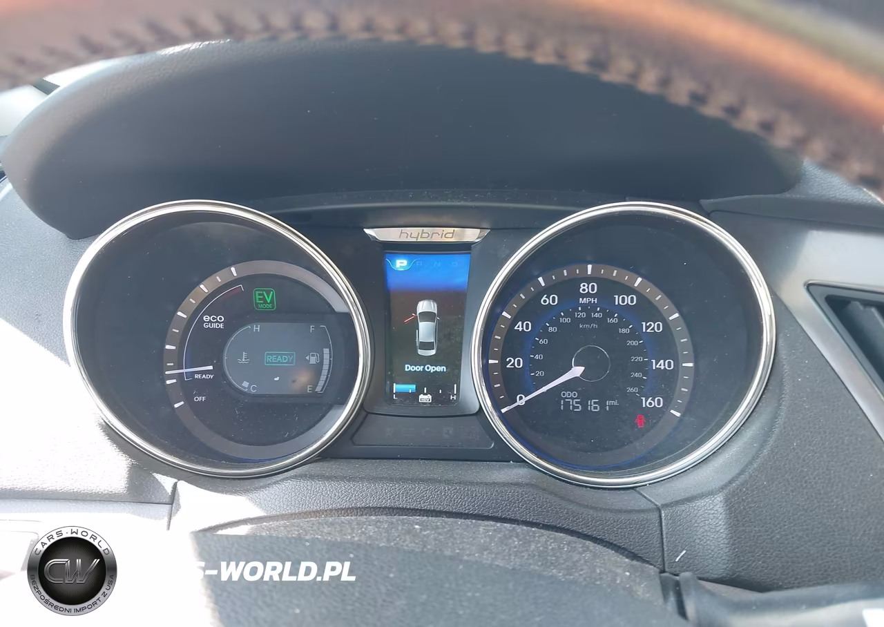2013 Hyundai Sonata Hybrid Limited VIN:KMHEC4A41DA075548 - 7