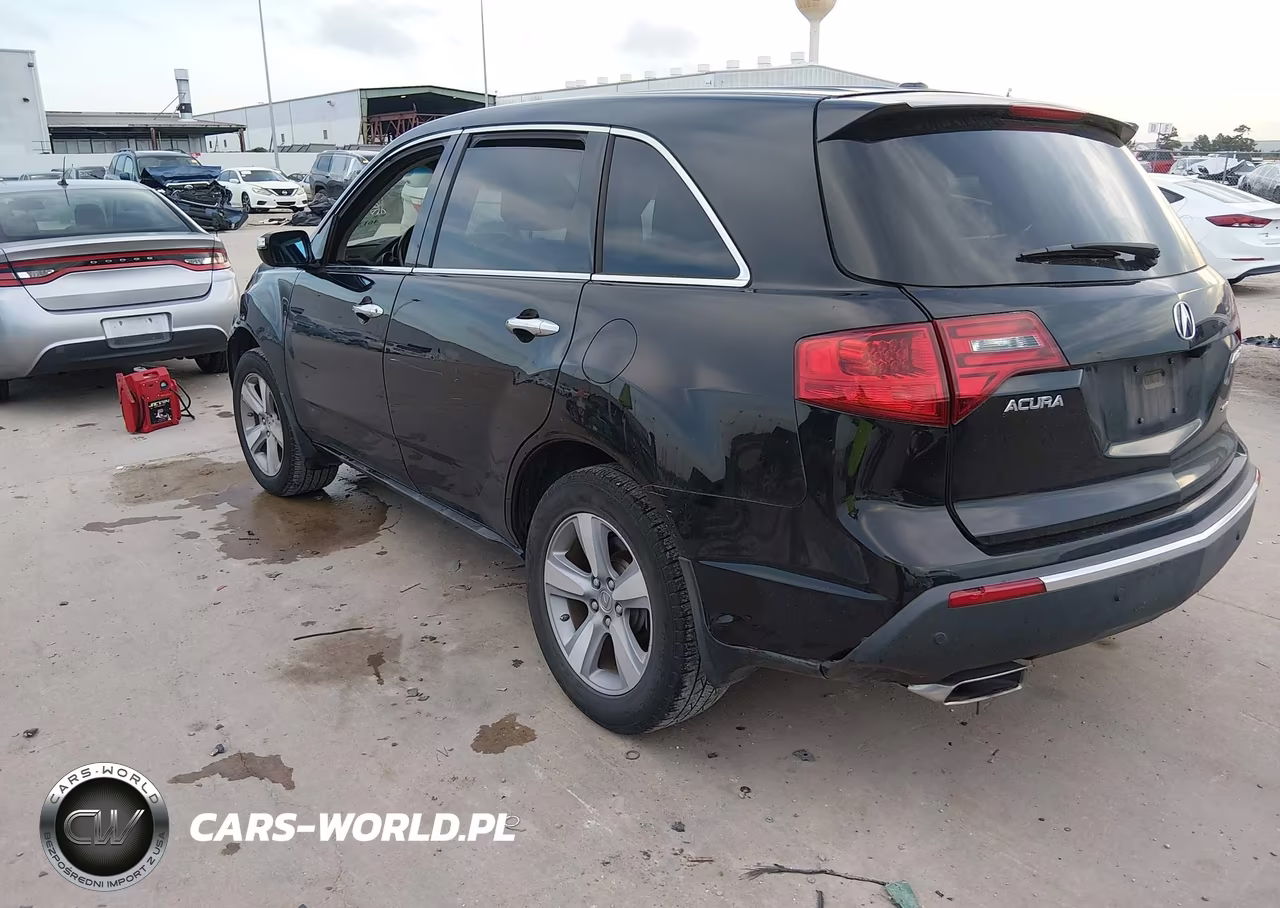 2012 Acura Mdx Technology Package VIN:2HNYD2H31CH501720 - 3