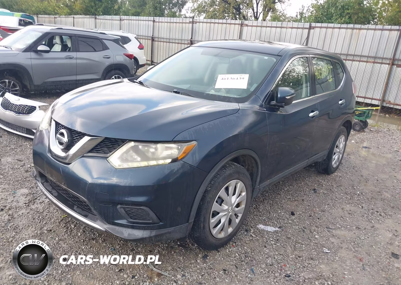2015 Nissan Rogue S VIN:KNMAT2MV5FP571013 - 2