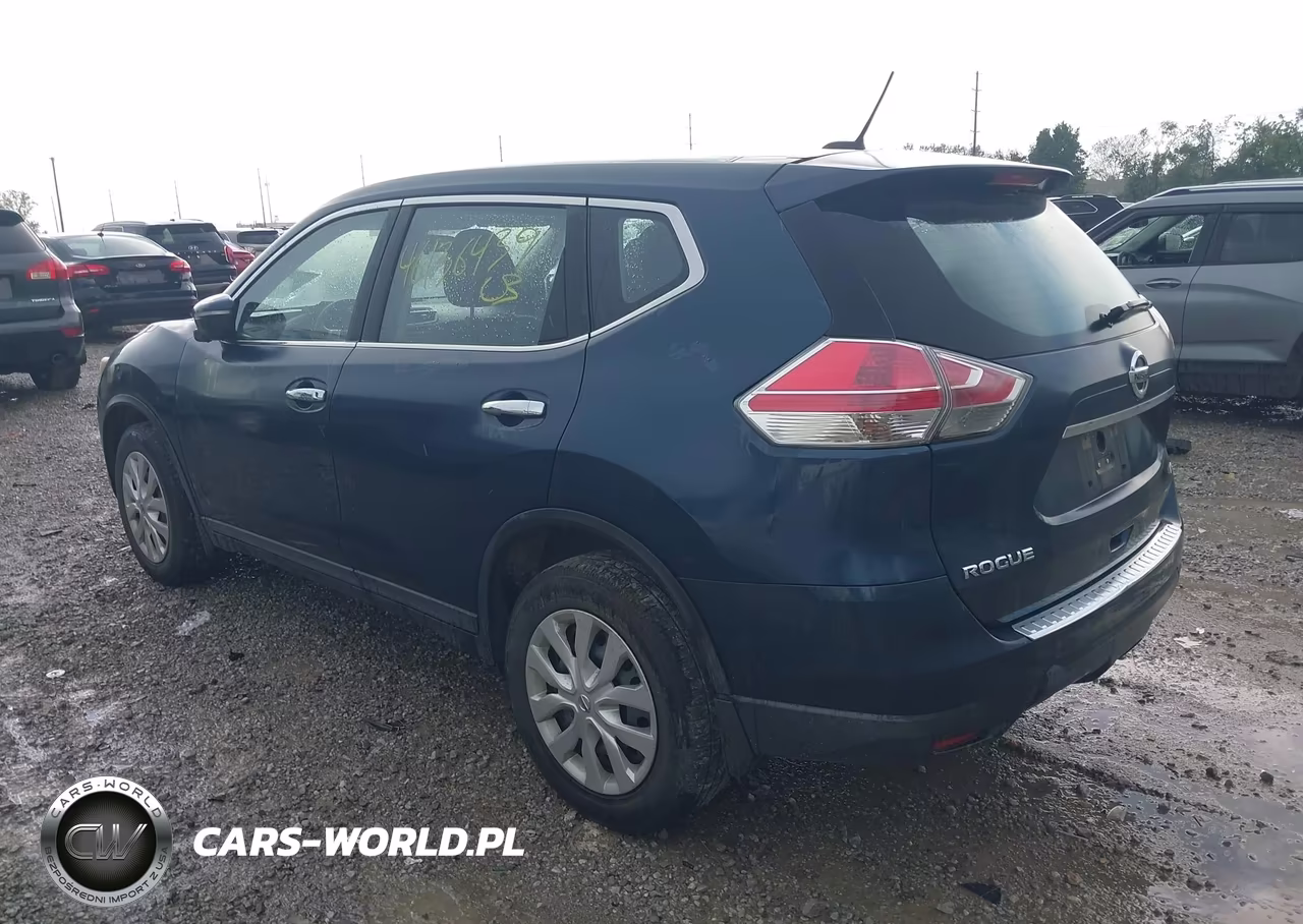2015 Nissan Rogue S VIN:KNMAT2MV5FP571013 - 3