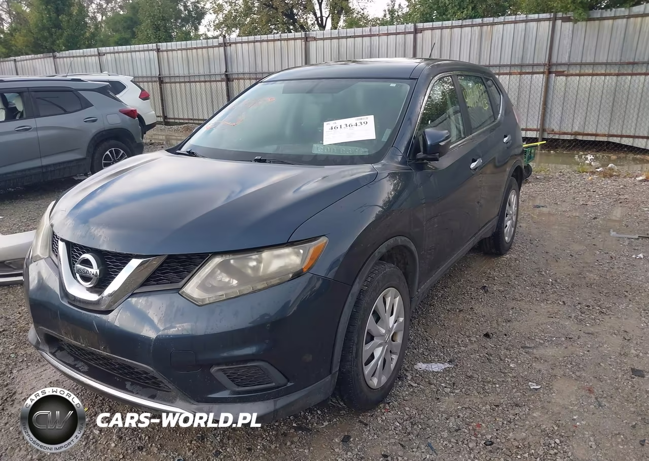 2015 Nissan Rogue S VIN:KNMAT2MV5FP571013 - 6