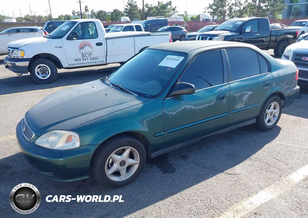 1999 Honda Civic Value Package VIN:2HGEJ6619XH521070 - 2