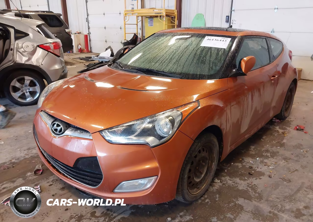 2012 Hyundai Veloster Base W-Black VIN:KMHTC6AD9CU074793 - 2
