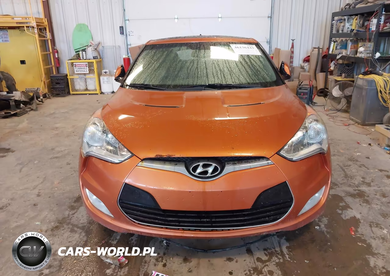 2012 Hyundai Veloster Base W-Black VIN:KMHTC6AD9CU074793 - 6