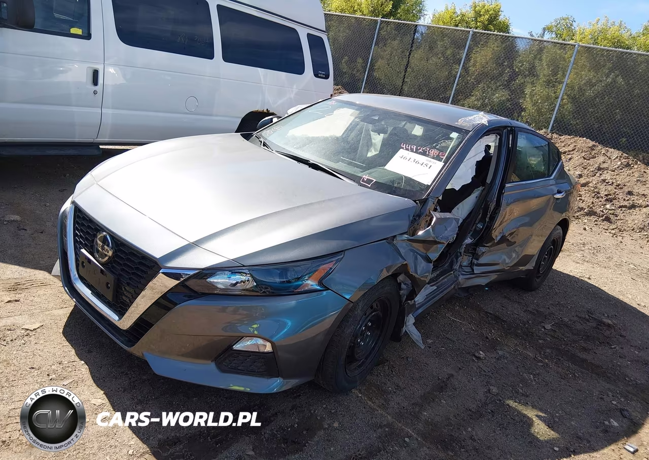 2022 Nissan Altima S Fwd VIN:1N4BL4BV2NN343702 - 2