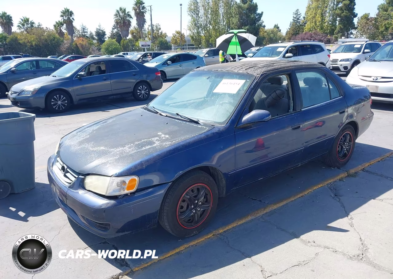 2002 Toyota Corolla Le VIN:1NXBR12E52Z607824 - 2