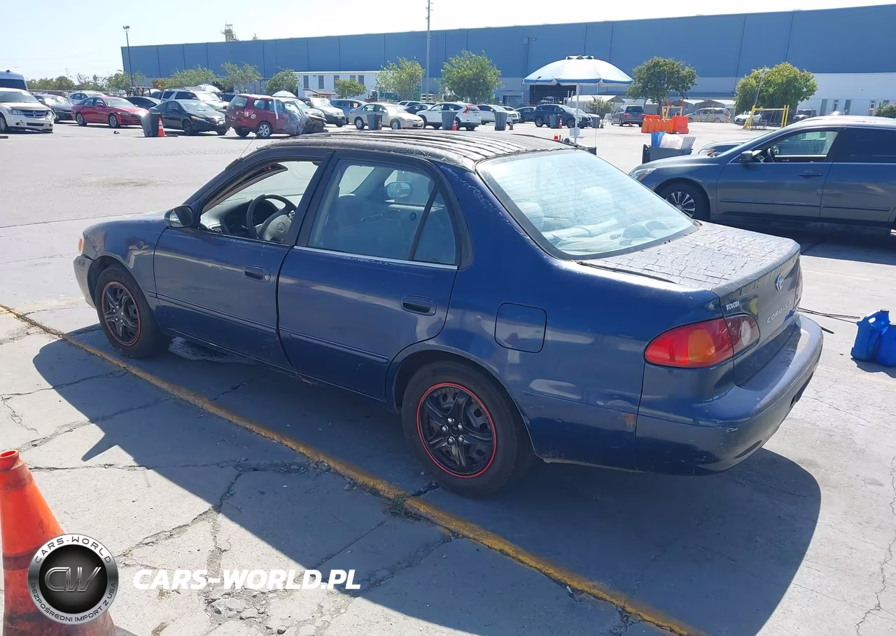 2002 Toyota Corolla Le VIN:1NXBR12E52Z607824 - 3