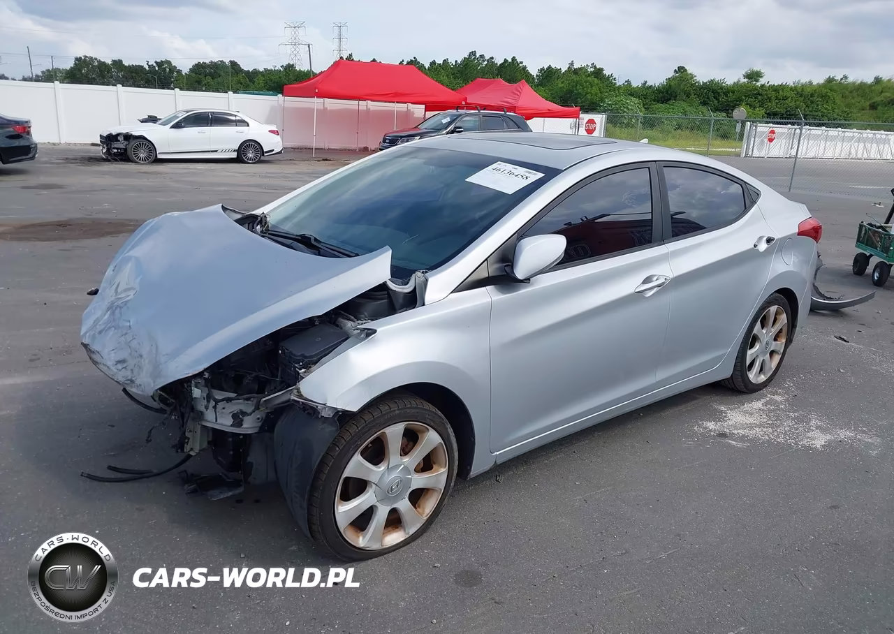 2012 Hyundai Elantra Limited (Ulsan Plant) VIN:KMHDH4AE4CU181463 - 2