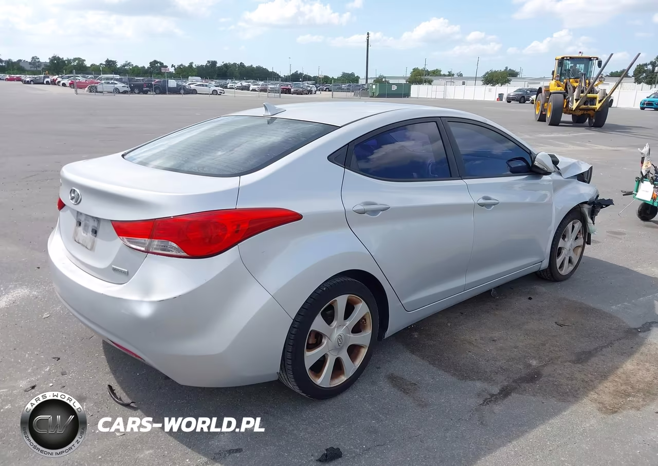 2012 Hyundai Elantra Limited (Ulsan Plant) VIN:KMHDH4AE4CU181463 - 4