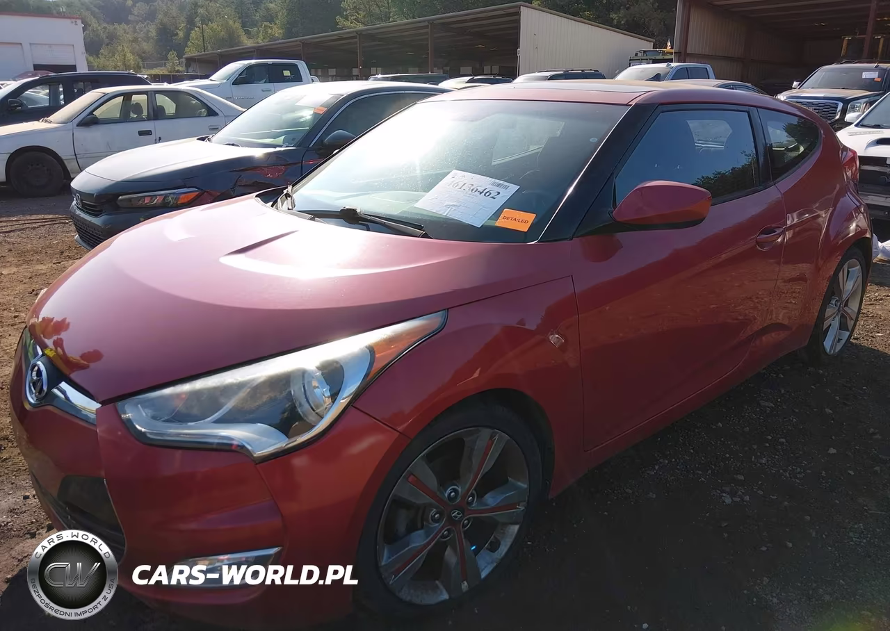 2017 Hyundai Veloster Value Edition VIN:KMHTC6AD2HU312829 - 2