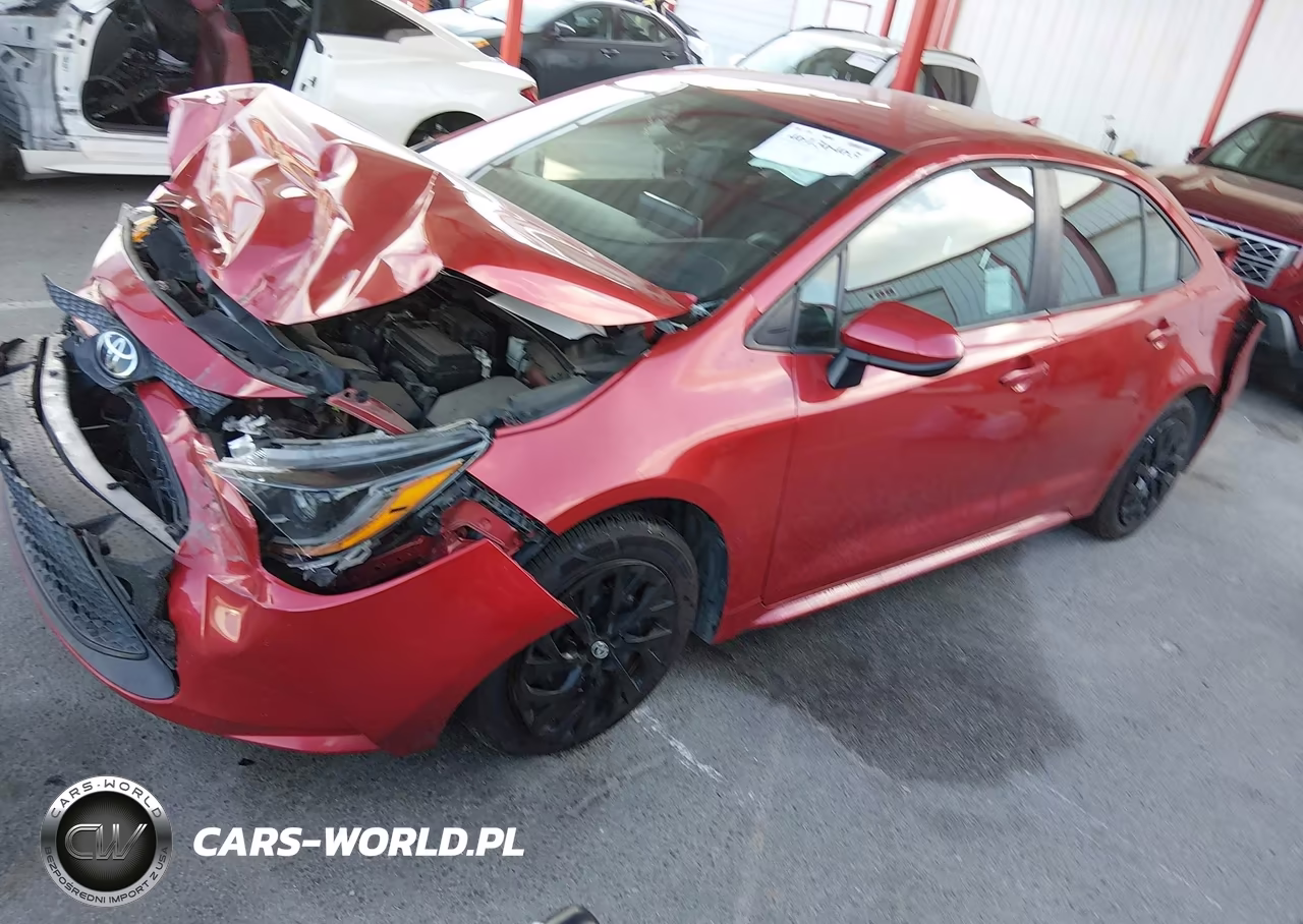 2021 Toyota Corolla Le VIN:5YFEPMAE1MP218379 - 2