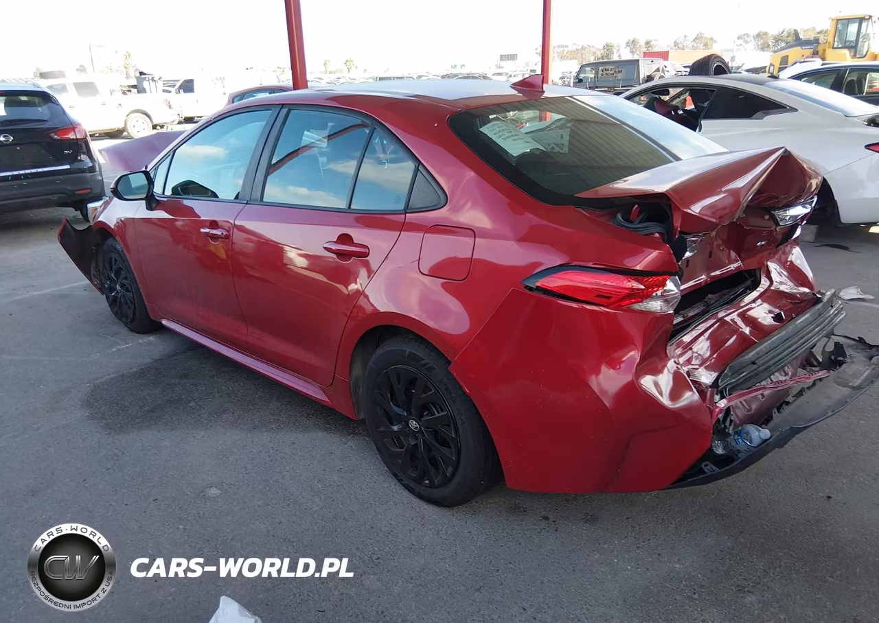2021 Toyota Corolla Le VIN:5YFEPMAE1MP218379 - 3