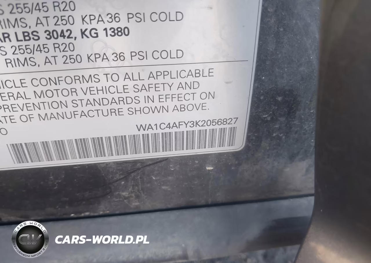 2019 Audi Sq5 3.0T Premium VIN:WA1C4AFY3K2056827 - 9