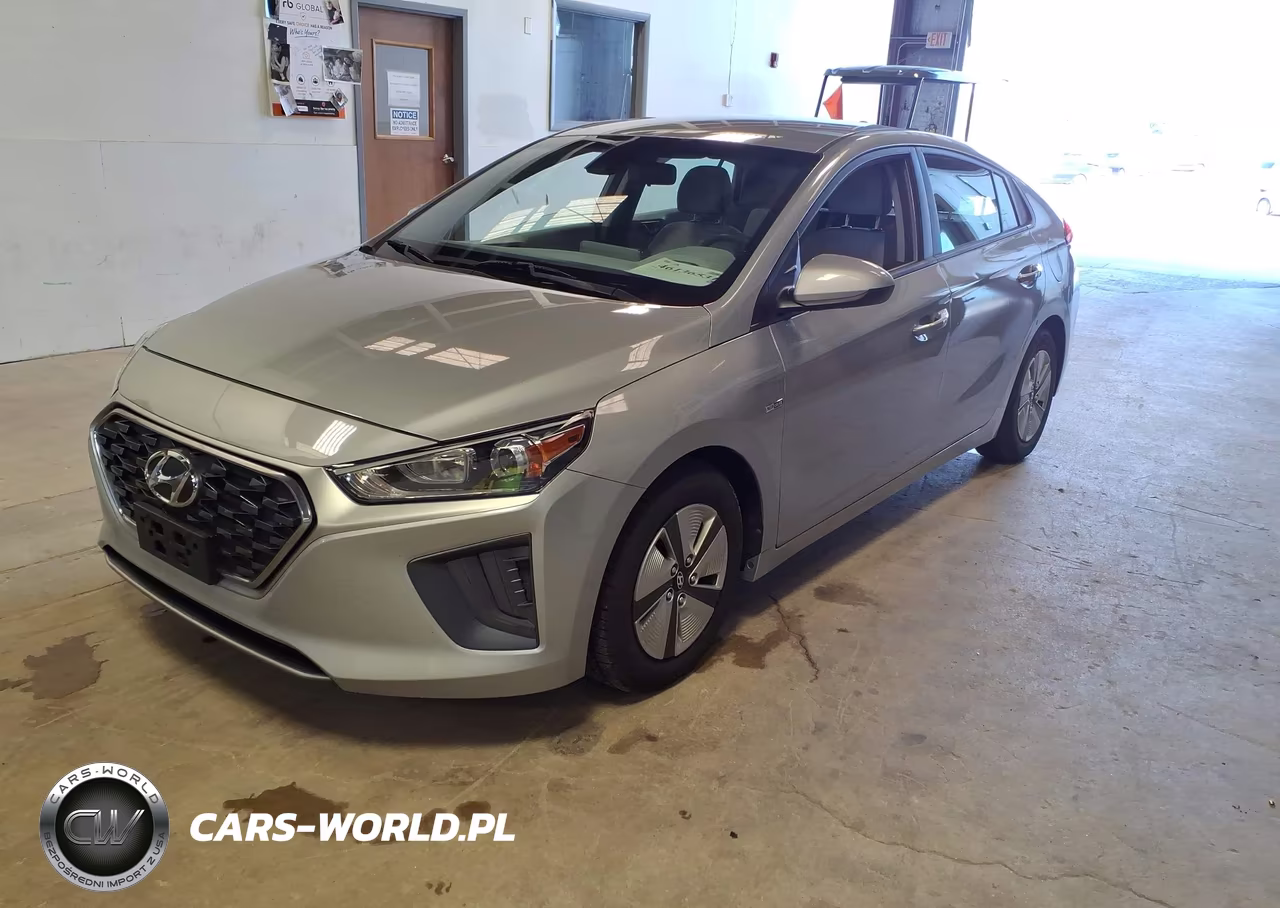 2020 Hyundai Ioniq Hybrid Blue VIN:KMHC65LC3LU220966 - 2