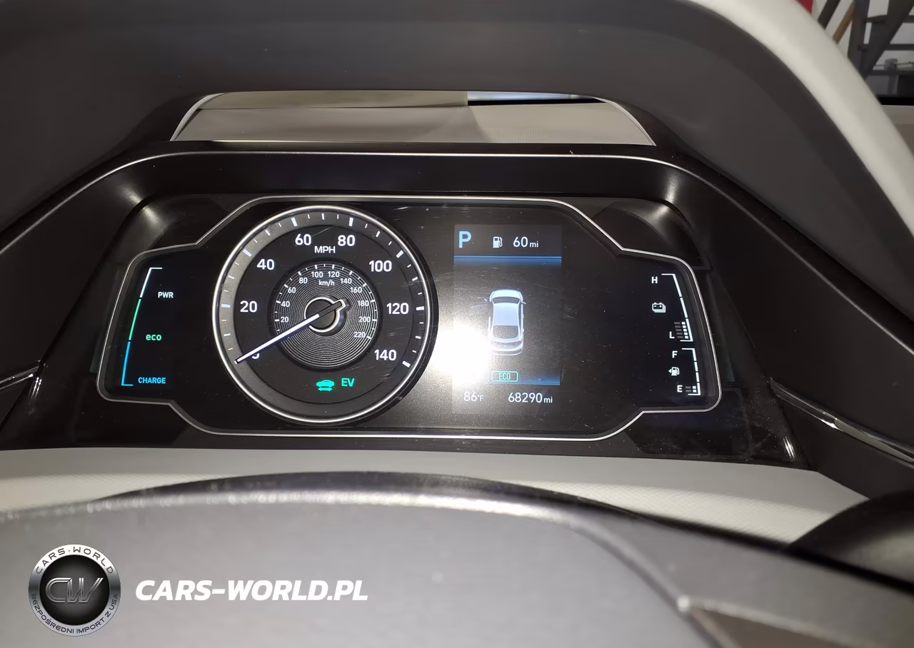 2020 Hyundai Ioniq Hybrid Blue VIN:KMHC65LC3LU220966 - 7