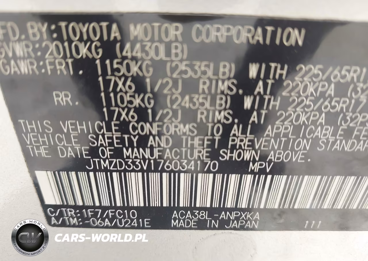 2007 Toyota Rav4 VIN:JTMZD33V176034170 - 9