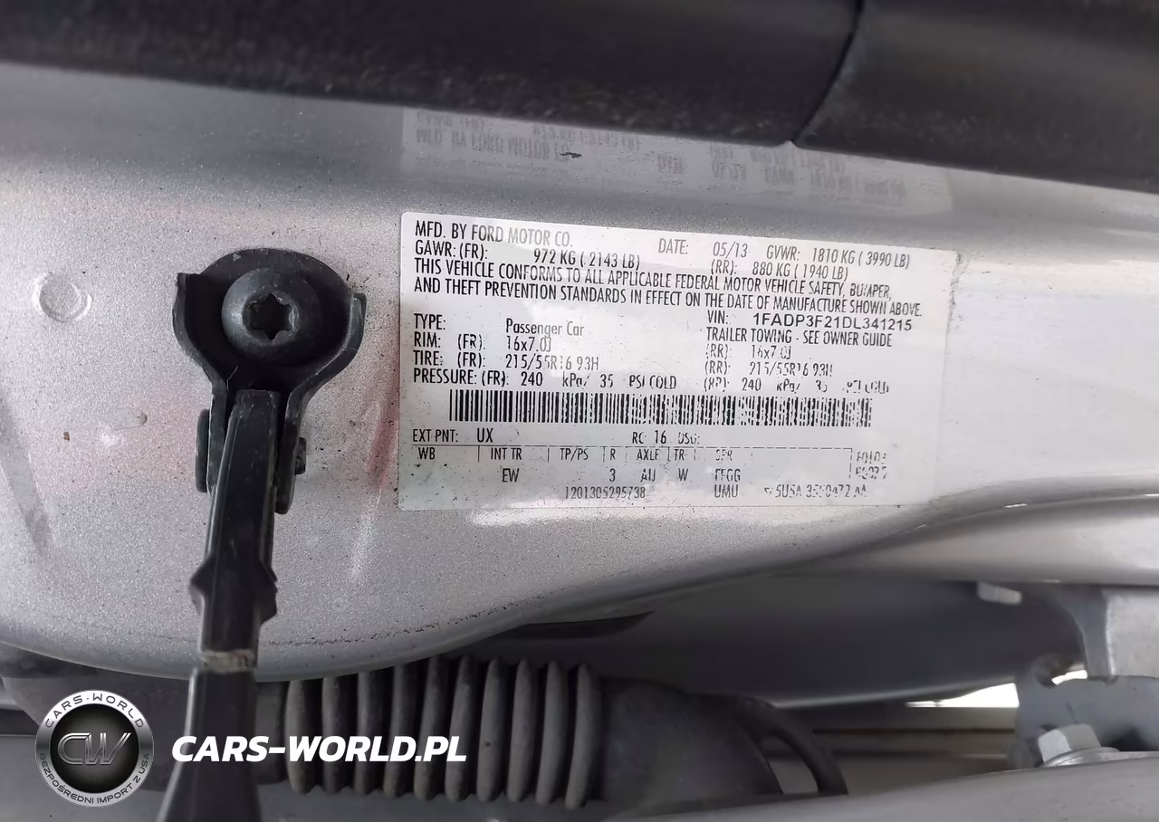 2013 Ford Focus Se VIN:1FADP3F21DL341215 - 9