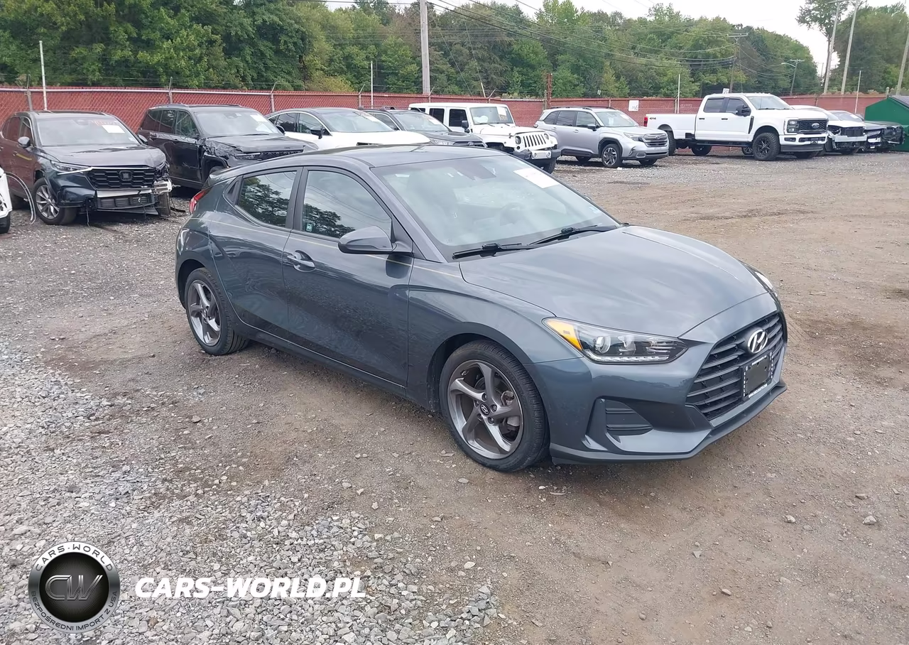 2019 Hyundai Veloster 2.0 VIN:KMHTG6AF8KU004156 - 1