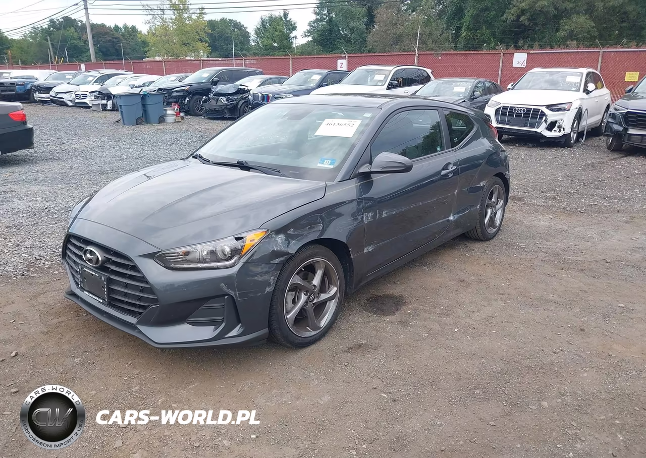 2019 Hyundai Veloster 2.0 VIN:KMHTG6AF8KU004156 - 2