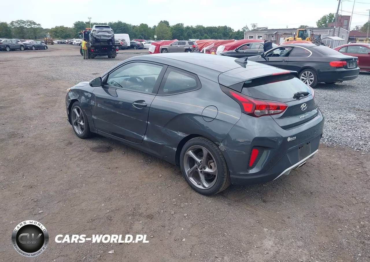 2019 Hyundai Veloster 2.0 VIN:KMHTG6AF8KU004156 - 3