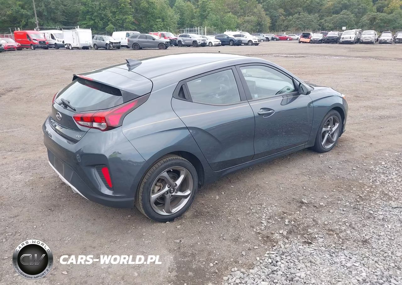 2019 Hyundai Veloster 2.0 VIN:KMHTG6AF8KU004156 - 4