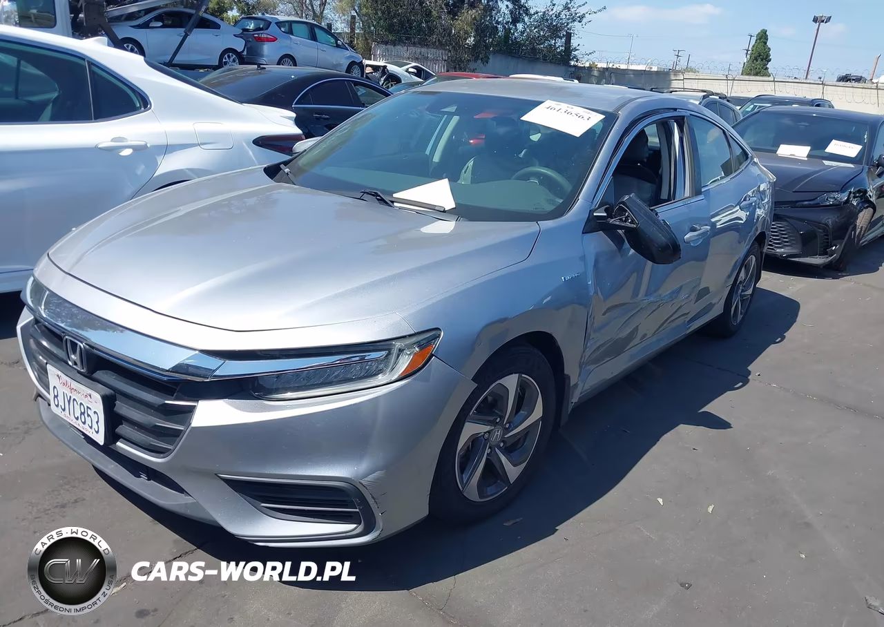 2019 Honda Insight Ex VIN:19XZE4F59KE022771 - 2