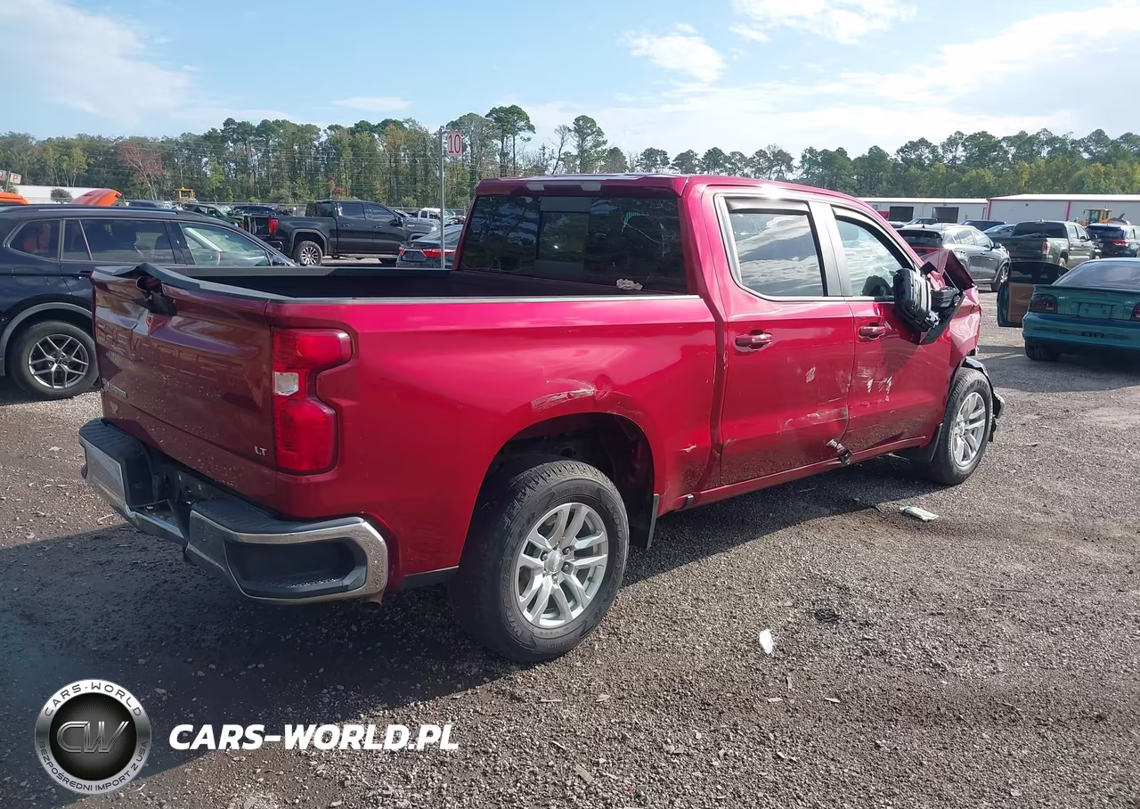 2019 Chevrolet Silverado 1500 Lt VIN:3GCPWCED2KG220796 - 4
