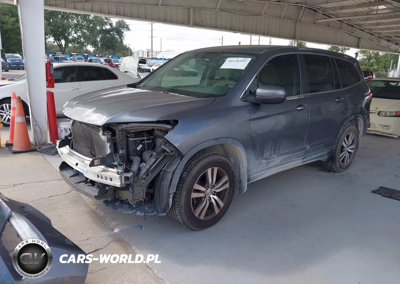 2016 Honda Pilot Ex VIN:5FNYF5H34GB037531 - 2