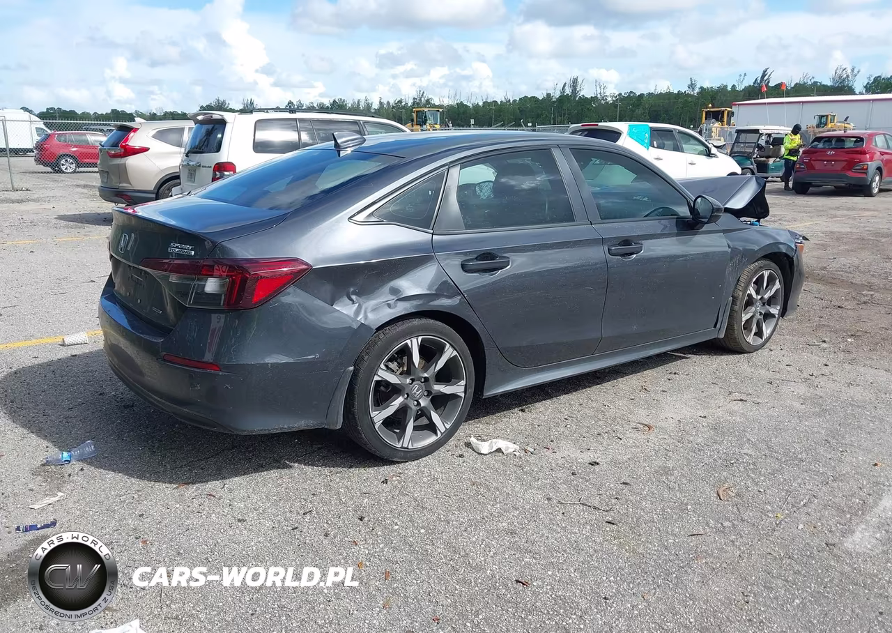 2025 Honda Civic Hybrid Sport-Sport Touring VIN:2HGFE4F8XSH305473 - 4