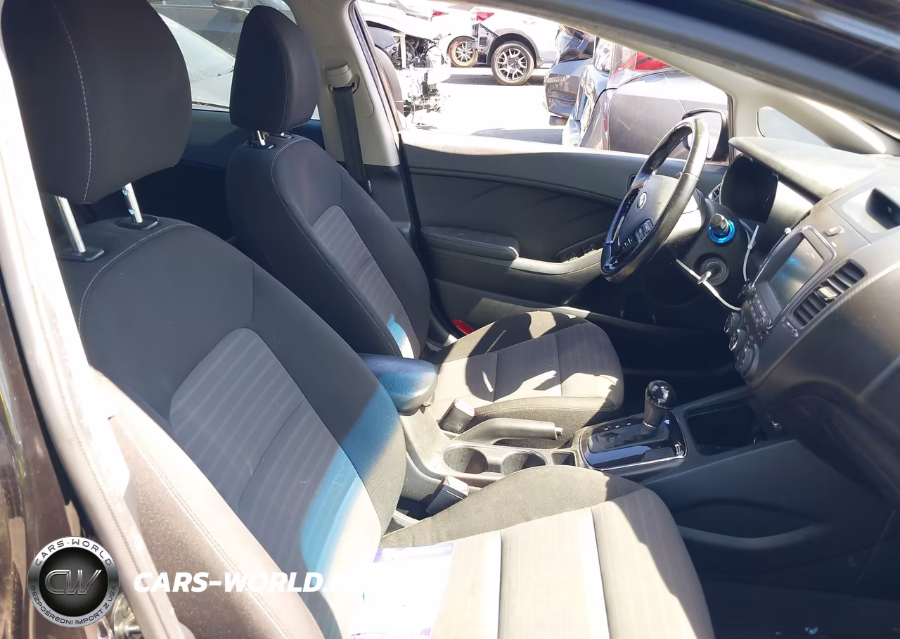 2017 Kia Forte S VIN:3KPFL4A78HE015076 - 5