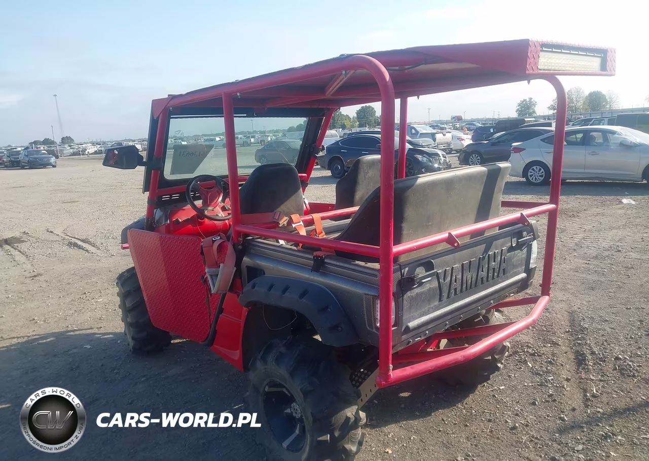 2008 Yamaha Yxr700 F VIN:5Y4AK16Y68A004062 - 3