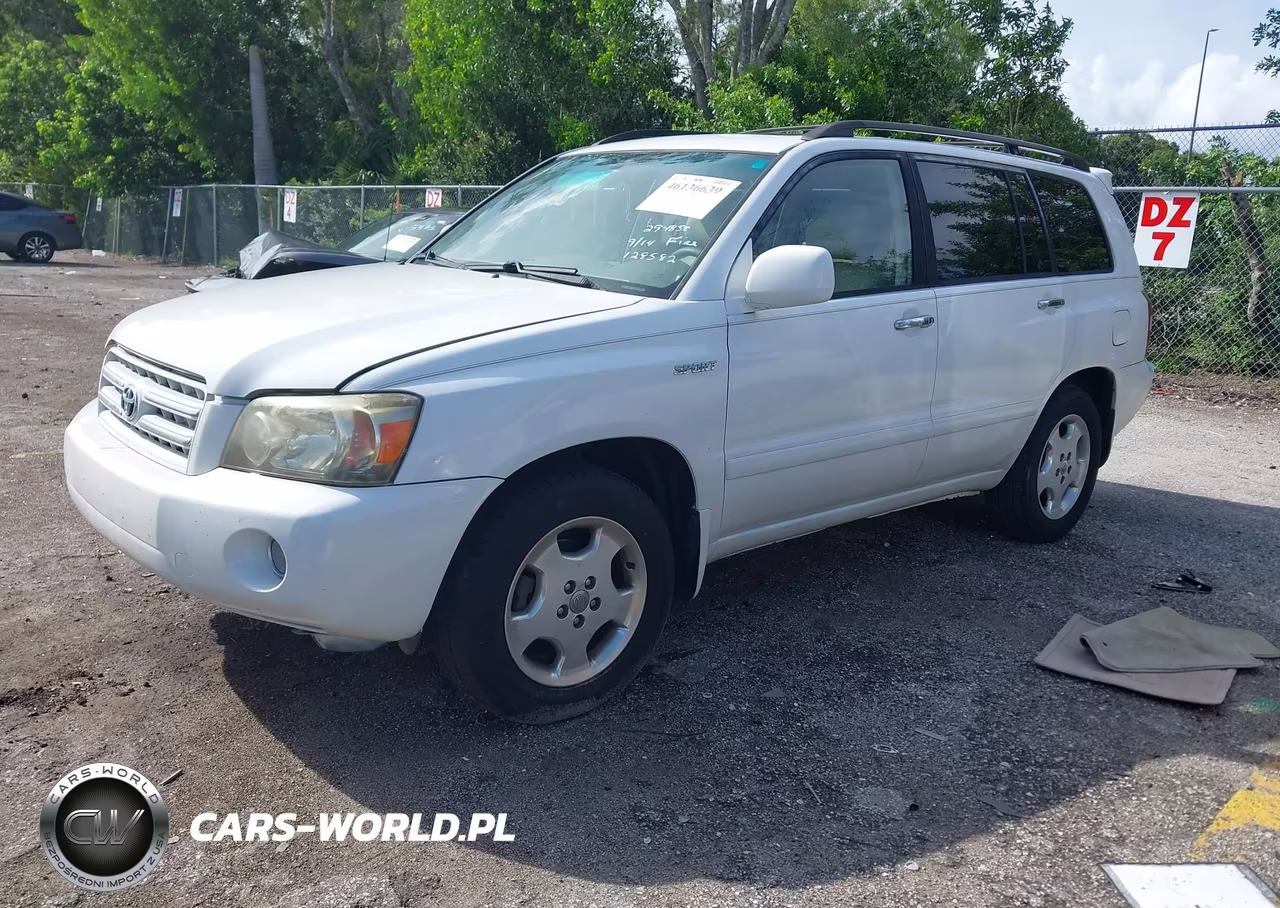 2007 Toyota Highlander Sport V6 VIN:JTEGP21A270128582 - 2