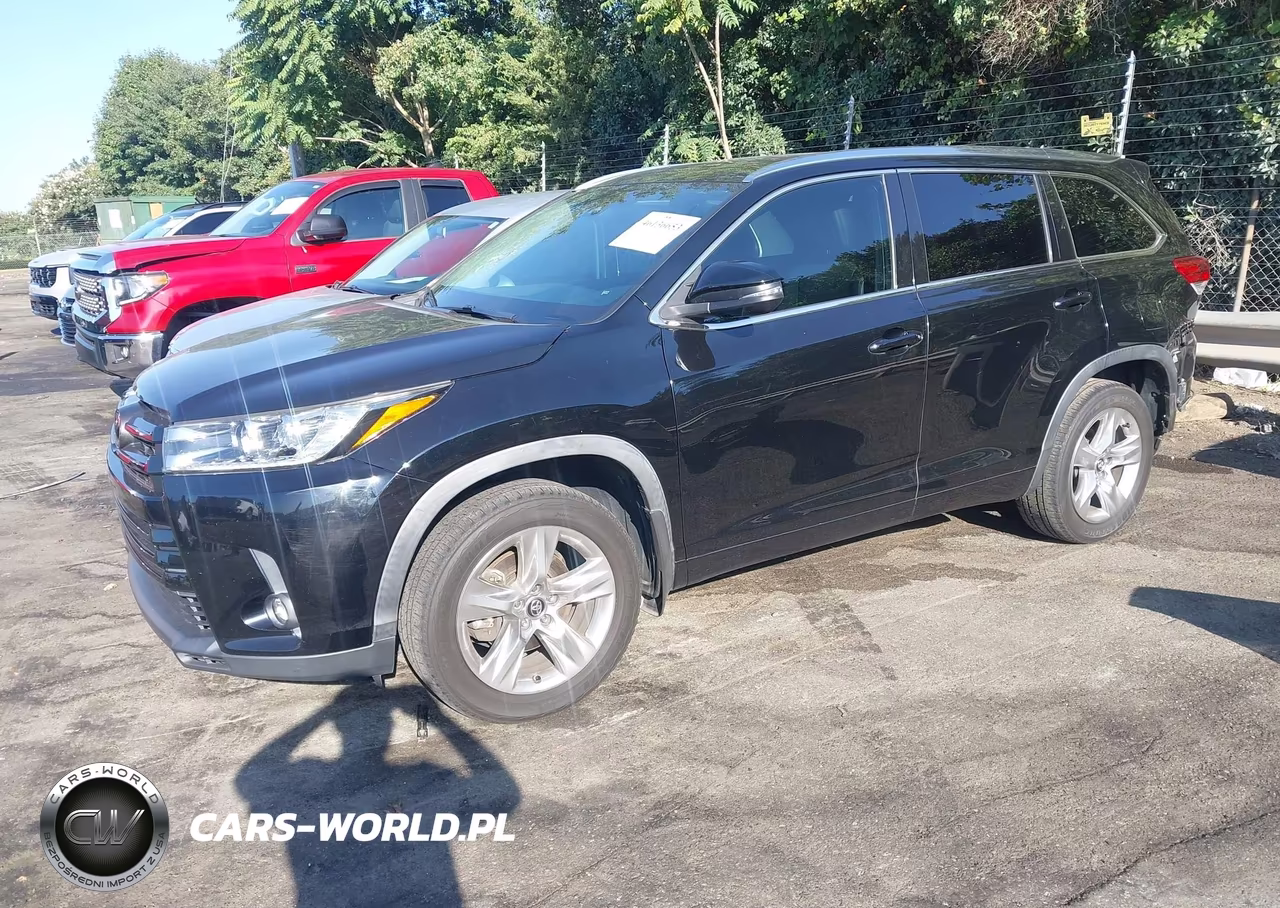 2019 Toyota Highlander Limited VIN:5TDDZRFH6KS715910 - 2